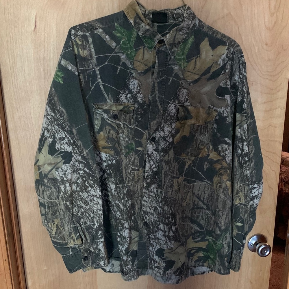 Mossy Oak Break Up Button Shirt